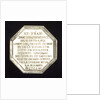 Medal commemorating Etienne François, Duc de Choiseul-Amboise (1719-1785), Minister of Marine by L.O.R.
