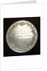 Medal commemorating Admiral Pierre André de Suffren Saint Tropez (1729-1788) by Augustin Dupr