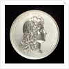 Memorial medal to Admiral Louis Alexandre de Bourbon, Comte de Toulouse (1678-1737), commemorating the action off Malaga 1704; obverse by R. Gayrard