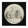 Memorial medal to Admiral Louis Alexandre de Bourbon, Comte de Toulouse (1678-1737), commemorating the action off Malaga 1704; reverse by R. Gayrard