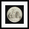 Memorial medal to Admiral Louis Alexandre de Bourbon, Comte de Toulouse (1678-1737), commemorating the action off Malaga 1704; reverse by R. Gayrard