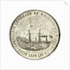 Medal commemorating the General Steam Navigation Company; obverse by A. Stern
