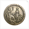 Medal commemorating the opening of the Suez Canal, 1869; obverse by O. Roty