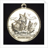 Medal commemorating Samuel Plimsoll (1824-1898) and the coffin-ships; reverse by A. Chevalier