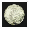 Counter commemorating Cardinal Armand Jean Duplessis, Duc de Richelieu (1585-1642); reverse by unknown
