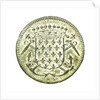 Counter commemorating Admiral Louis Foucault de St Germain (1616-1659); obverse by unknown