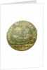 Counter commemorating the building of the thirty-eight gun ship 'Hercules', 1655; reverse by unknown