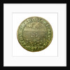 Counter depicting Admiral Louis de Bourbon, Comte de Vermandois (1667-1683) in childhood; reverse by unknown