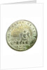 Counter commemorating the defeat of the Spanish fleet, 1676; reverse by Lowenstein