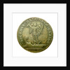 Counter commemorating the capture of Tobago, 1677; reverse by J. Nilis