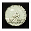 Counter commemorating the British attack on Brest, 1695; reverse by unknown