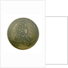 Counter commemorating the British bombardment of St Malo, 1696; obverse by H.