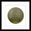 Counter commemorating the British bombardment of St Malo, 1696; obverse by H.