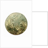 Counter commemorating the bombardment of Barcelona, 1698; reverse by H.