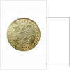 Counter commemorating the Battle of Malaga, 1704; reverse by H. Roussel