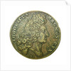Counter commemorating the Battle of Malaga, 1704; obverse by H. Roussel