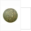 Counter commemorating the Battle of Malaga, 1704; obverse by H. Roussel