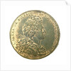 Counter commemorating the plunder of St Christopher and Nevis; obverse by H. Roussel