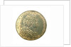 Counter commemorating the plunder of St Christopher and Nevis; obverse by H. Roussel