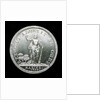 Counter commemorating the safe return of the French West Indian Fleet, 1708; reverse by T. Bernard