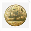 Counter commemorating the Peace of Utrecht, 1713; reverse by unknown