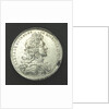 Counter commemorating service against Spain; obverse by unknown