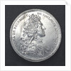 Counter commemorating the dispatch of a squadron to Danzig, 1735; obverse by unknown