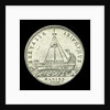Counter commemorating the landing of the Young Pretender in Scotland, 1746; reverse by J.C. Roettier