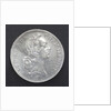 Counter commemorating four galleys being fitted out; obverse by F.M.