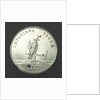 Counter commemorating the naval readiness for Battle; reverse by F. M.