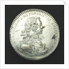 Counter commemorating Admiral Duc d'Anville wrecked off the Azores; obverse by J.C. Roettier