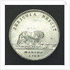 Counter commemorating the Battle of Cape Finisterre, 1747; reverse by F. Marteau