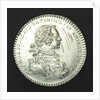 Counter commemorating the completion of the ship-building programme; obverse by J.C. Roettier