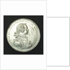 Counter commemorating the completion of the ship-building programme; obverse by J.C. Roettier