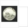 Counter commemorating the completion of the ship-building programme; reverse by J.C. Roettier