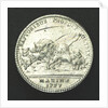 Counter commemorating the Battle of Minorca, 1756; reverse by C.N. Roettier