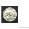 Counter commemorating the Battle of Minorca, 1756; reverse by C.N. Roettier