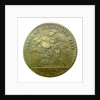 Counter commemorating Montcalm's successes in Canada; reverse by J.C. Roettier