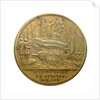 Counter commemorating the embarkation of Scipio for Africa, BC149, and his meeting with Hannibal; obverse by Jac Dassier