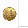 Counter commemorating the Battle of Actium BC31; reverse by J. Dassier