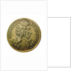 Counter commemorating Admiral Abraham Duquesne (1610-1688); obverse by J. Dassier