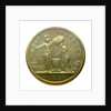Medal commemorating the alliance of France and Holland, 1666; reverse by J. Mauger