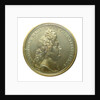Medal commemorating the attack on Belle Isle, 1674; obverse by J. Mauger