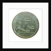 Medal commemorating the Smyrna fleet being attacked off Gibraltar, 1693; reverse by J. Mauger