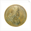 Medal commemorating the Expedition to Brest, 1694; obverse by H. Roussel