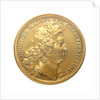 Medal commemorating Admiral Jean Bart recapturing the corn fleet, 1694; obverse by J. Mauger