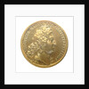 Medal commemorating the bombardment of Dunkirk, 1695; obverse by J. Mauger