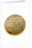 Medal commemorating Admiral Gaspard Monge (1746-1818); reverse by J.E. Gatteaux