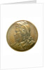 Medal commemorating Admiral Anne Hilarion de Contentin, Comte de Tourville (1642-1701); obverse by J.A. Pingret
