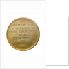 Medal commemorating Admiral Anne Hilarion de Contentin, Comte de Tourville (1642-1701); reverse by J.A. Pingret